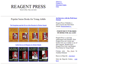 Desktop Screenshot of books.reagentpress.com